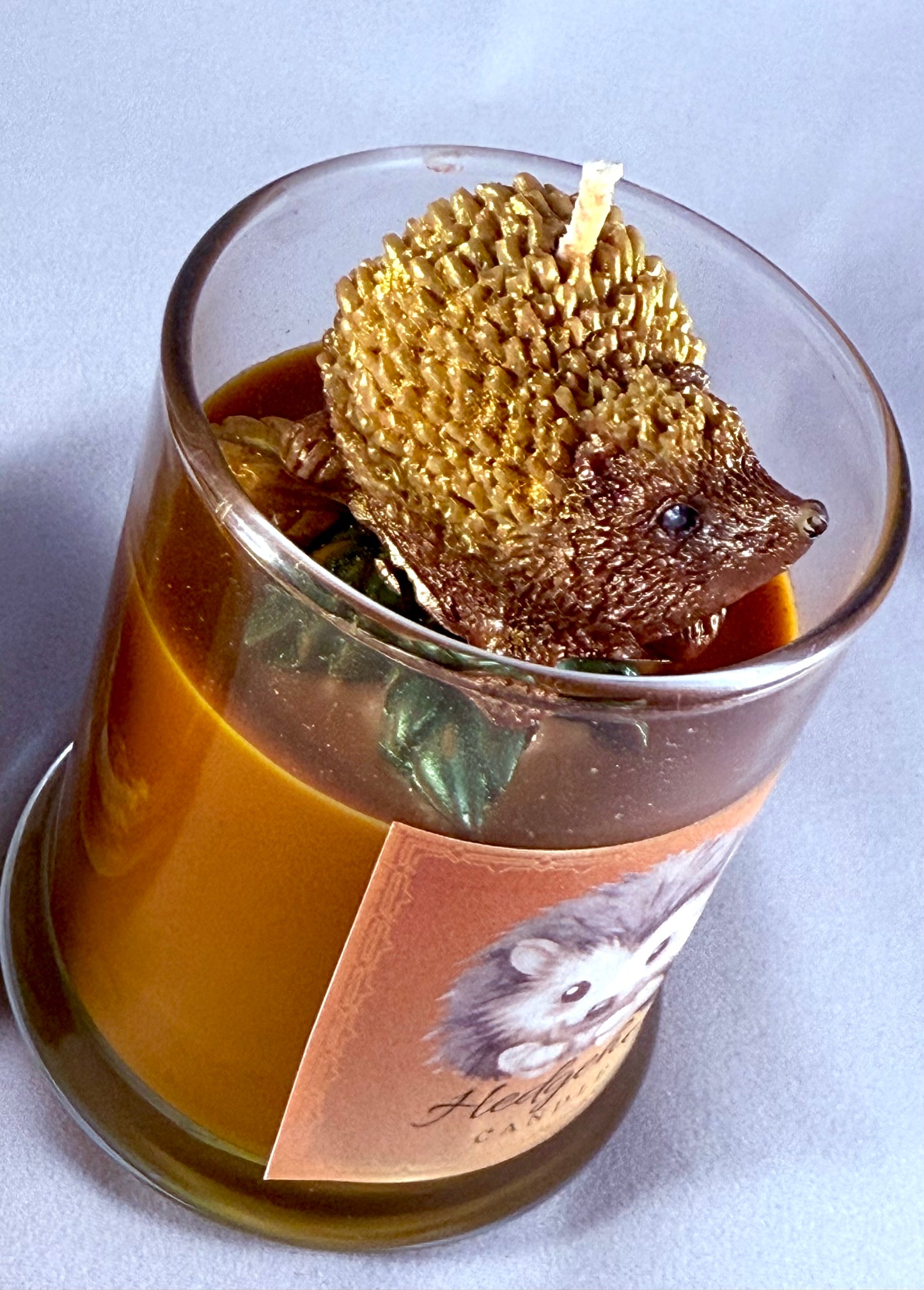 Hedgehog Candle
