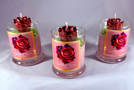 Gilded Rose Candle