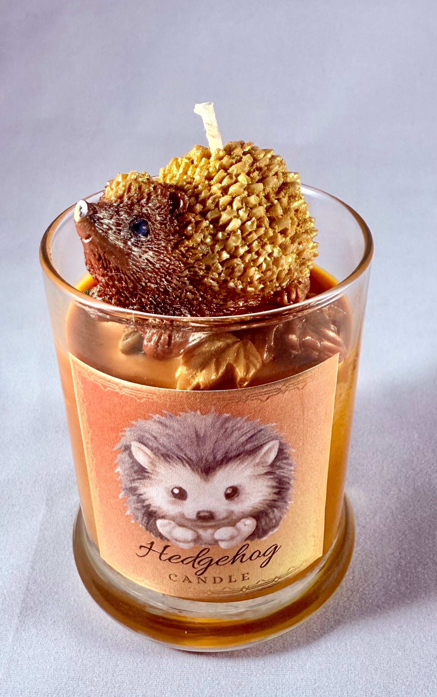 Hedgehog Candle