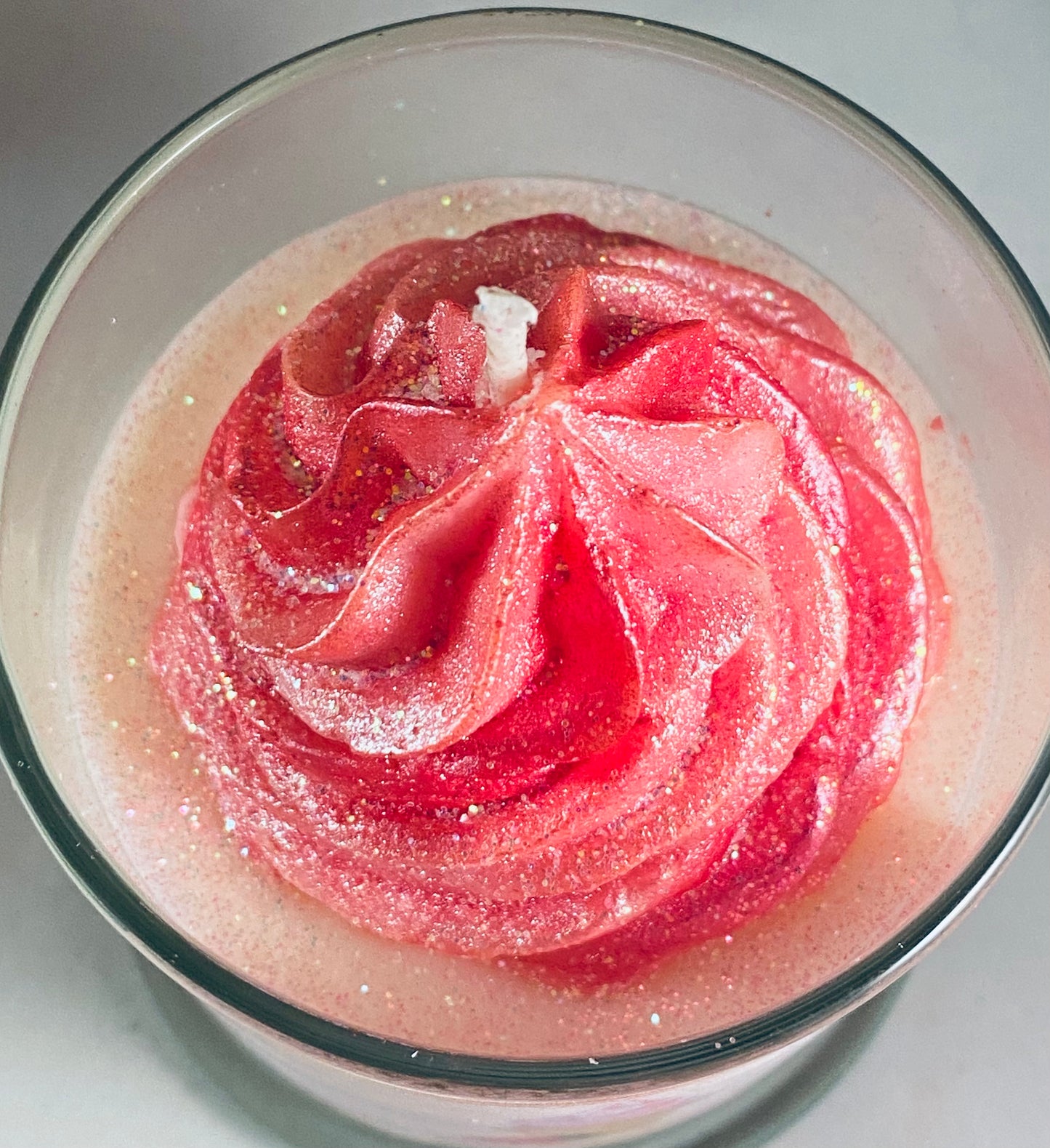 Strawberry Ice Cream Candle