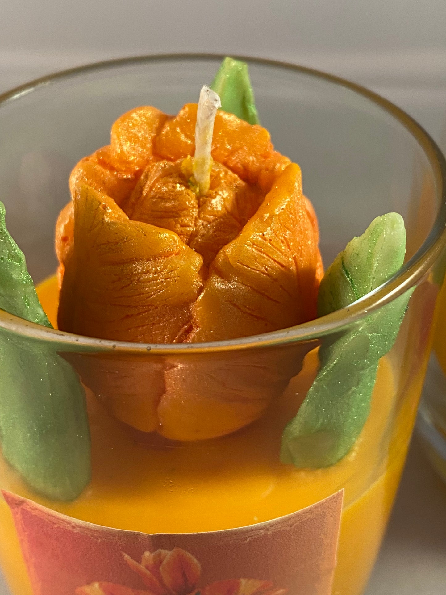Gilded Tulips (Orange)Candles