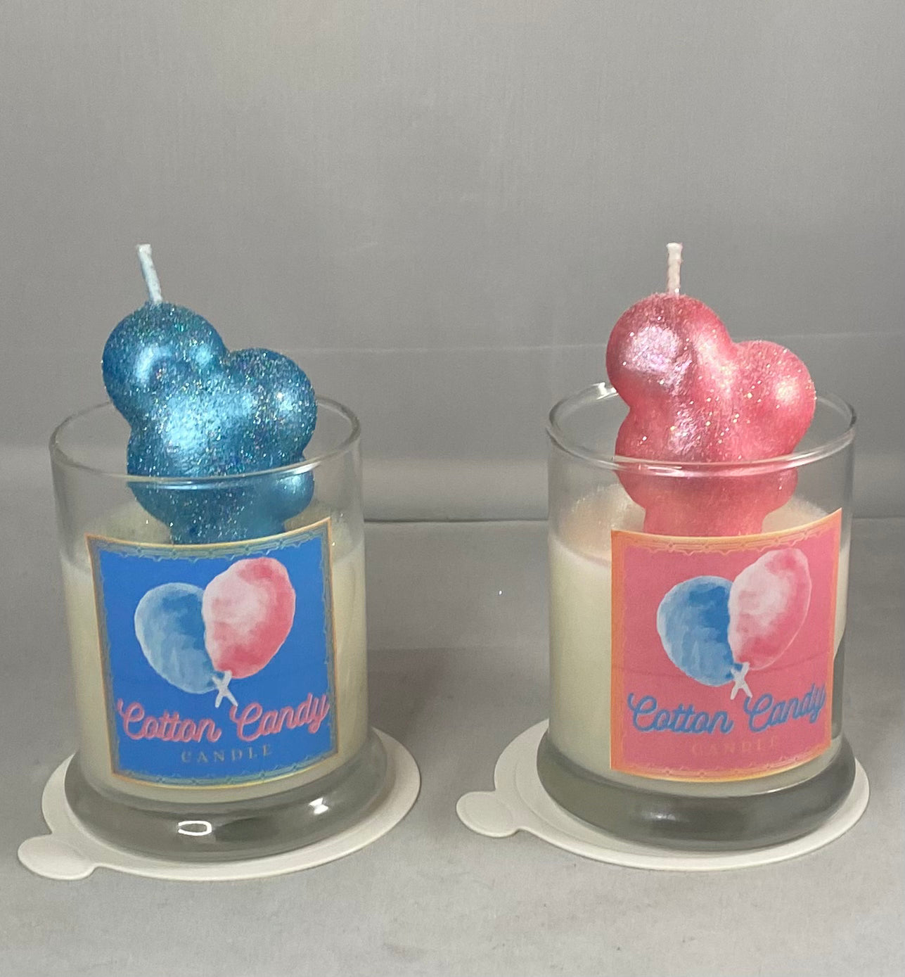 Cotton Candy Candles