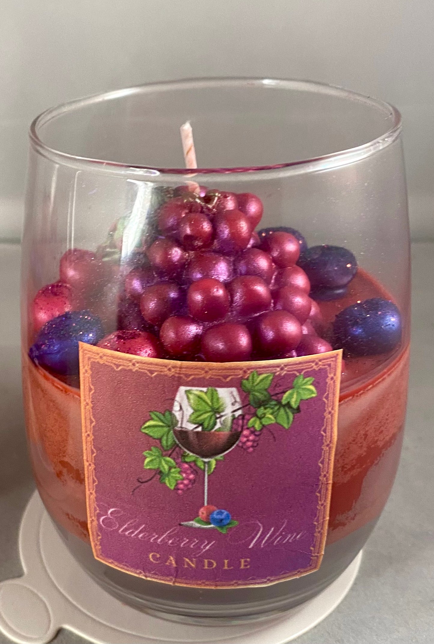 Elderberry Wine Candle