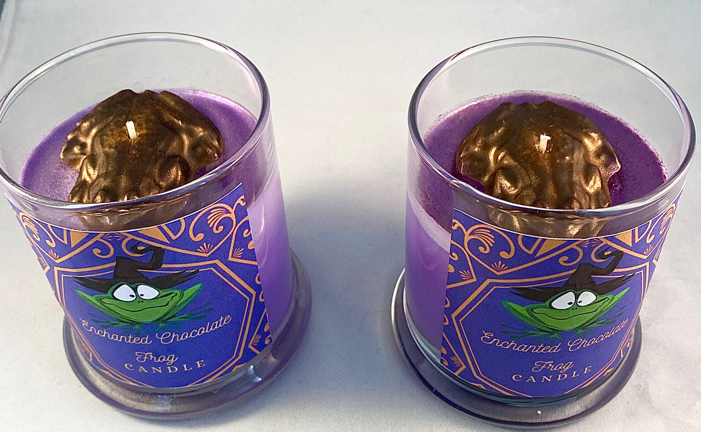 Enchanted Chocolate Frog Candle