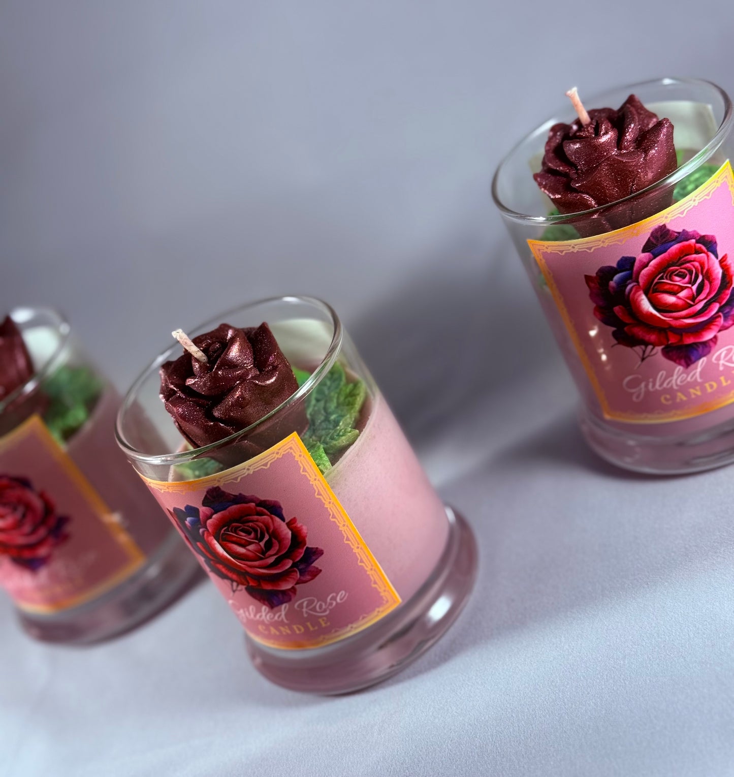 Gilded Rose Candle