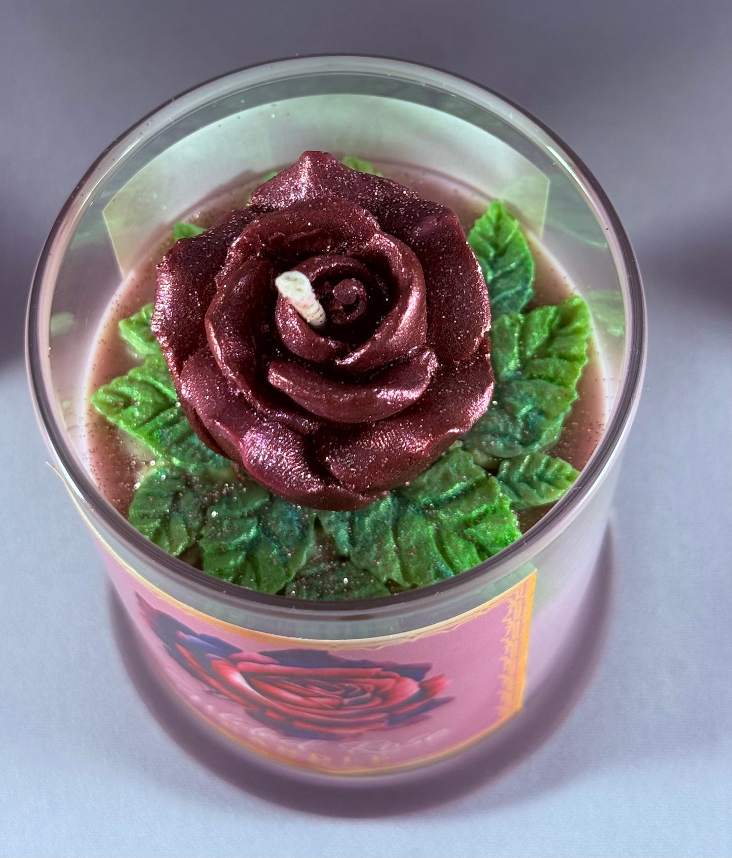 Gilded Rose Candle