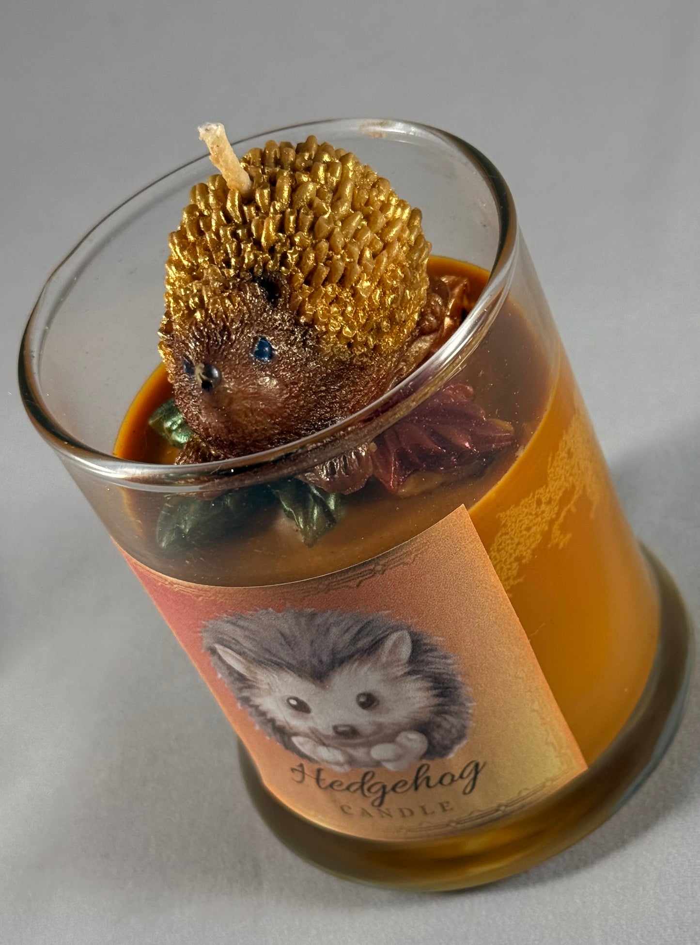 Hedgehog Candle