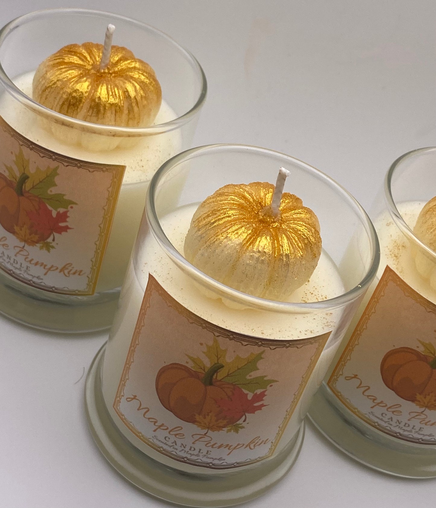 Maple Pumpkin Candles