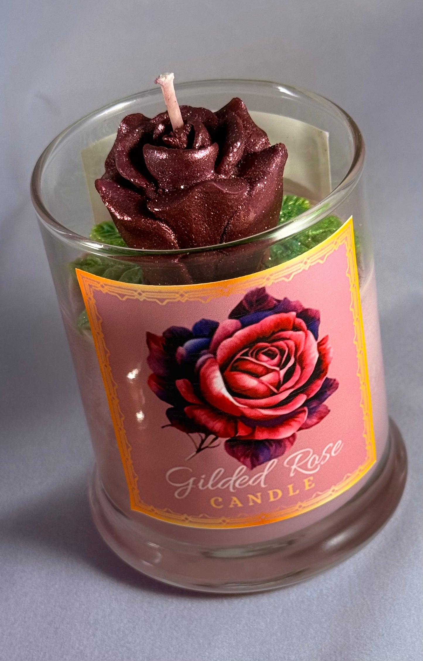 Gilded Rose Candle