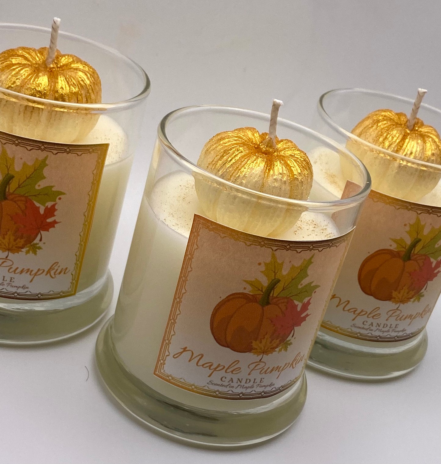 Maple Pumpkin Candles