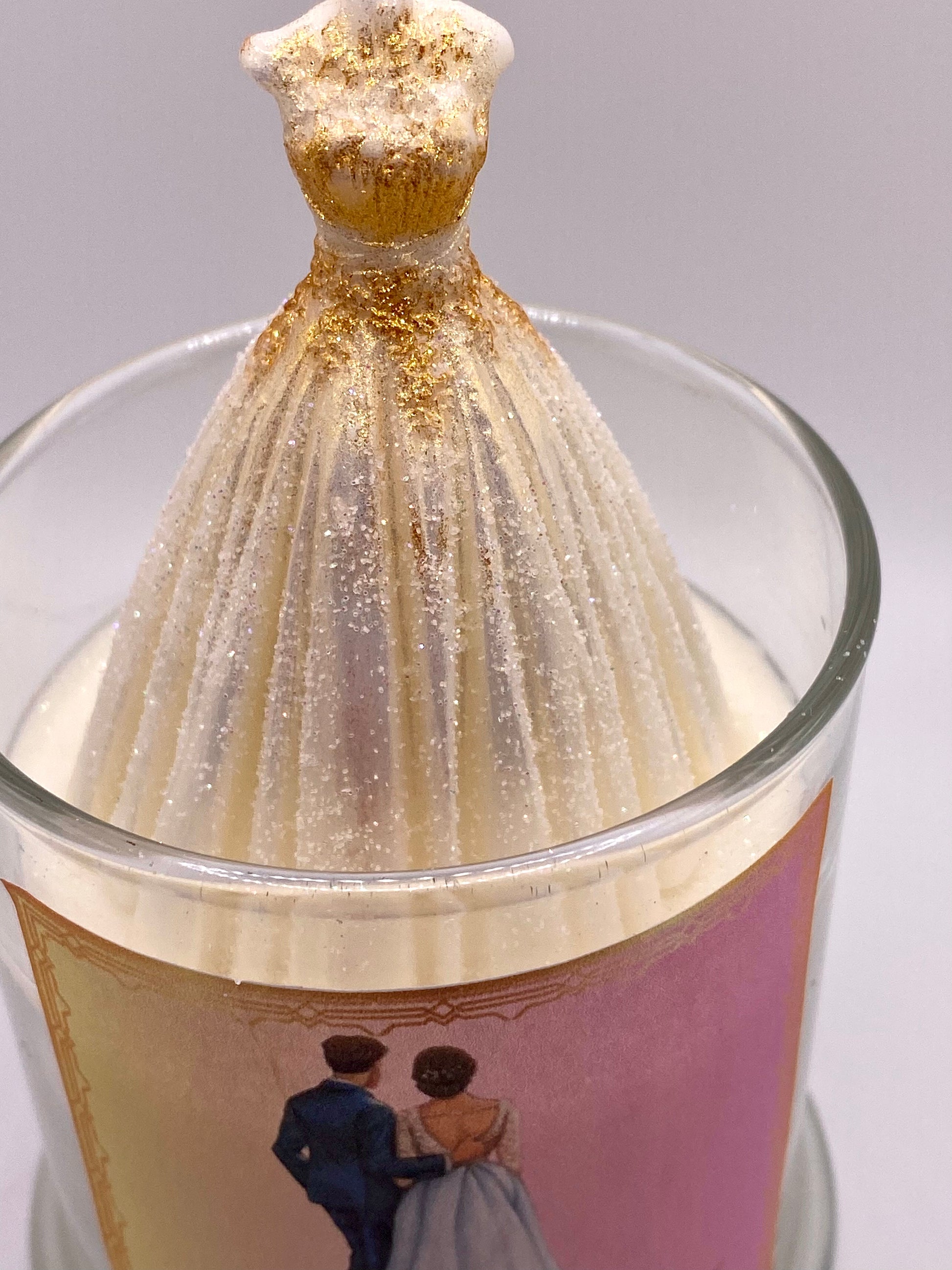 party dress candle scent 3-Wick Candle Party Dress