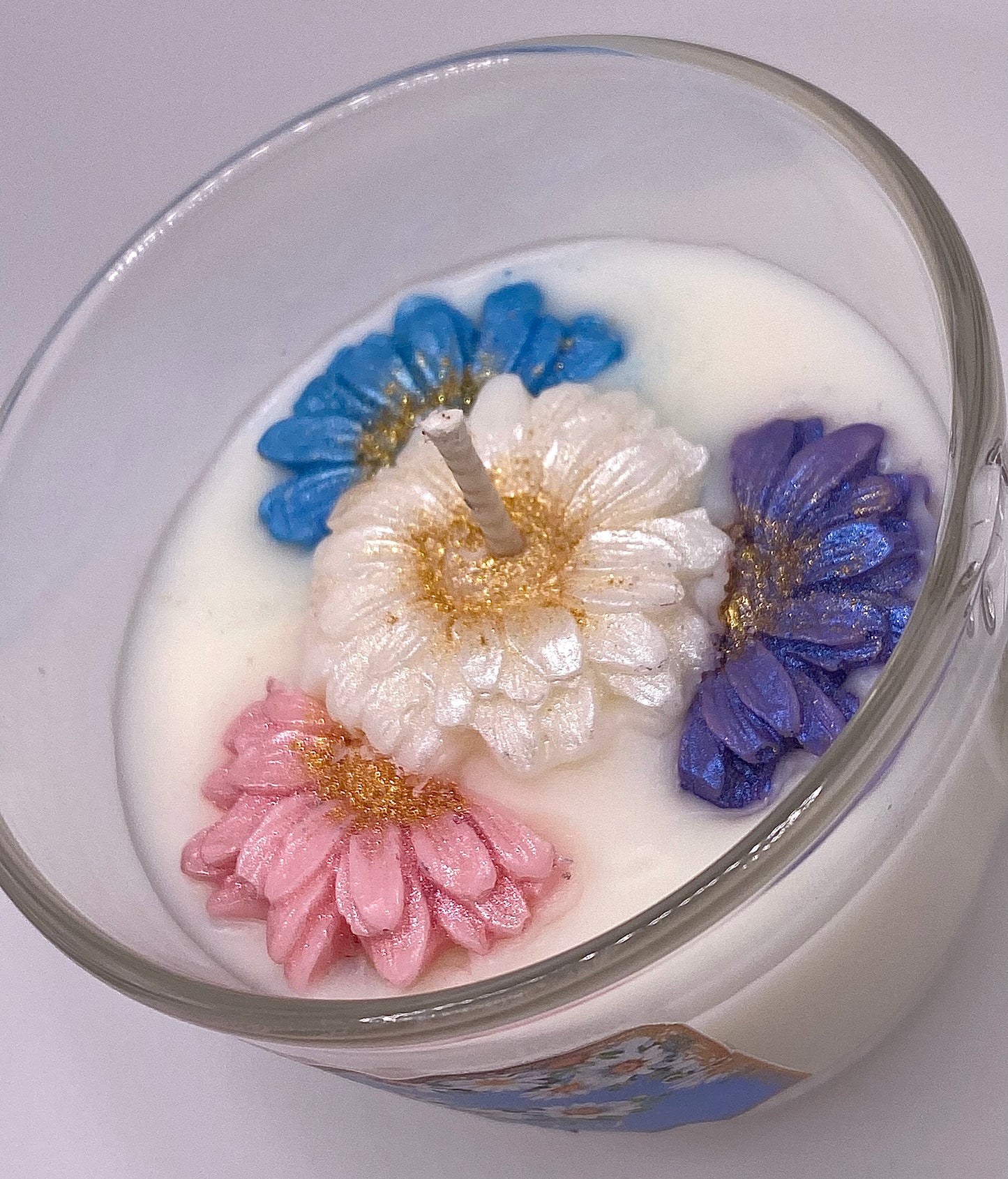 Daisy Candle