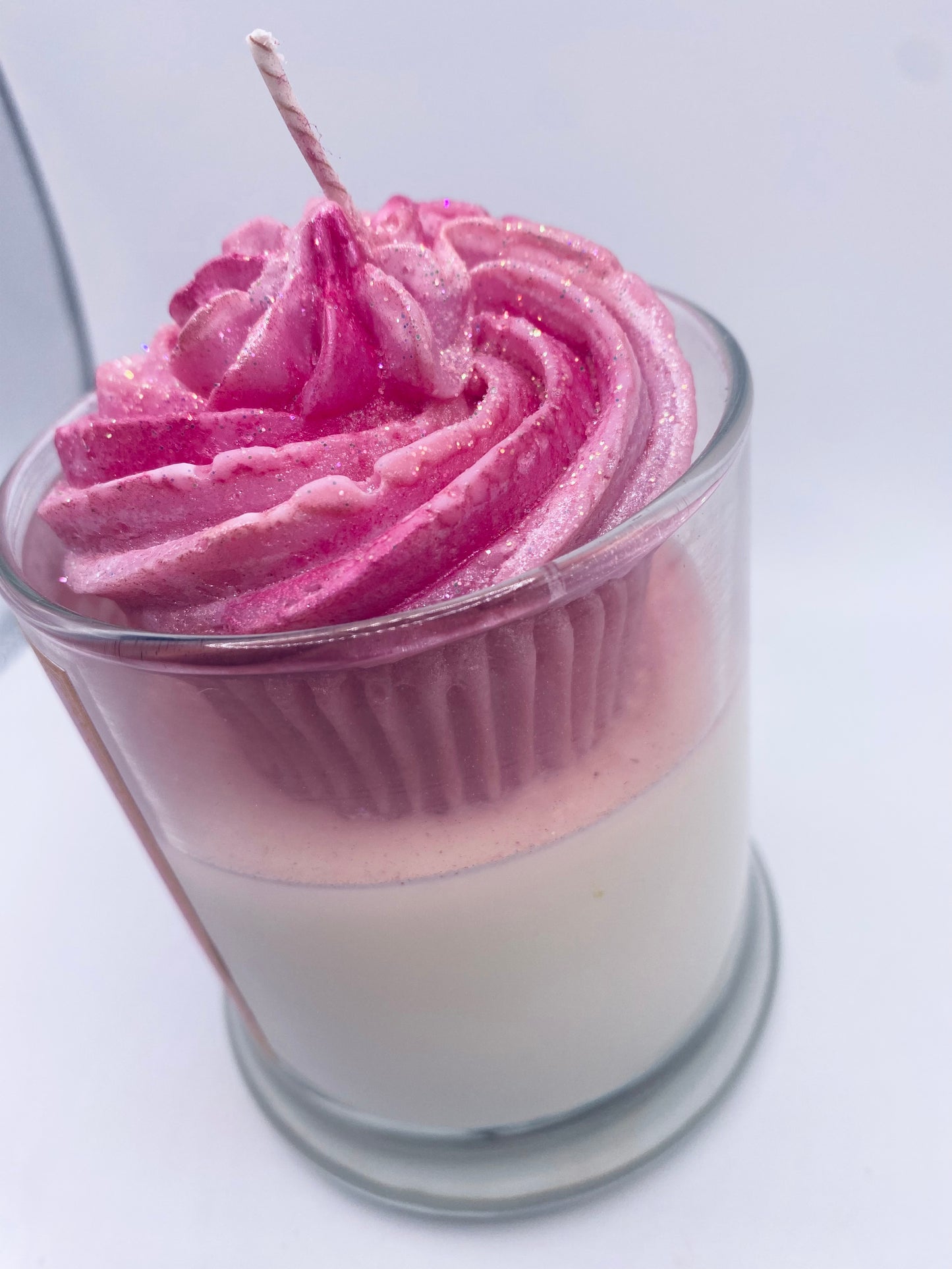 Strawberry Cupcake Candle