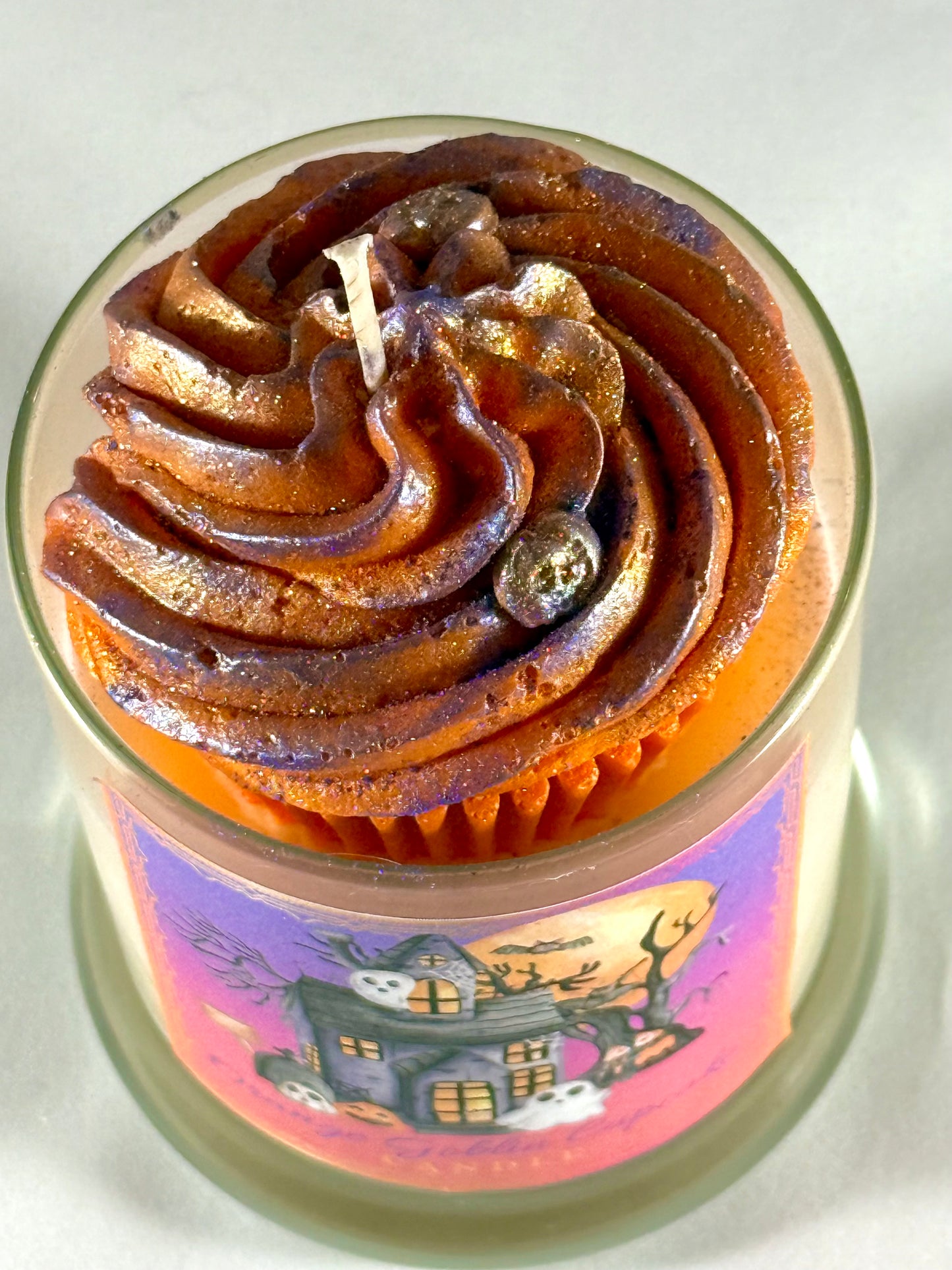 Orange Goblin Cupcake Candles