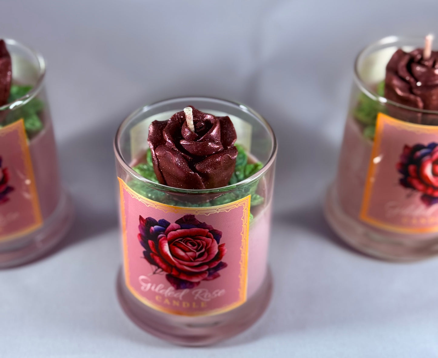 Gilded Rose Candle