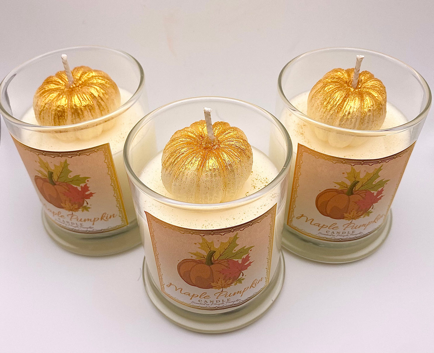 Maple Pumpkin Candles