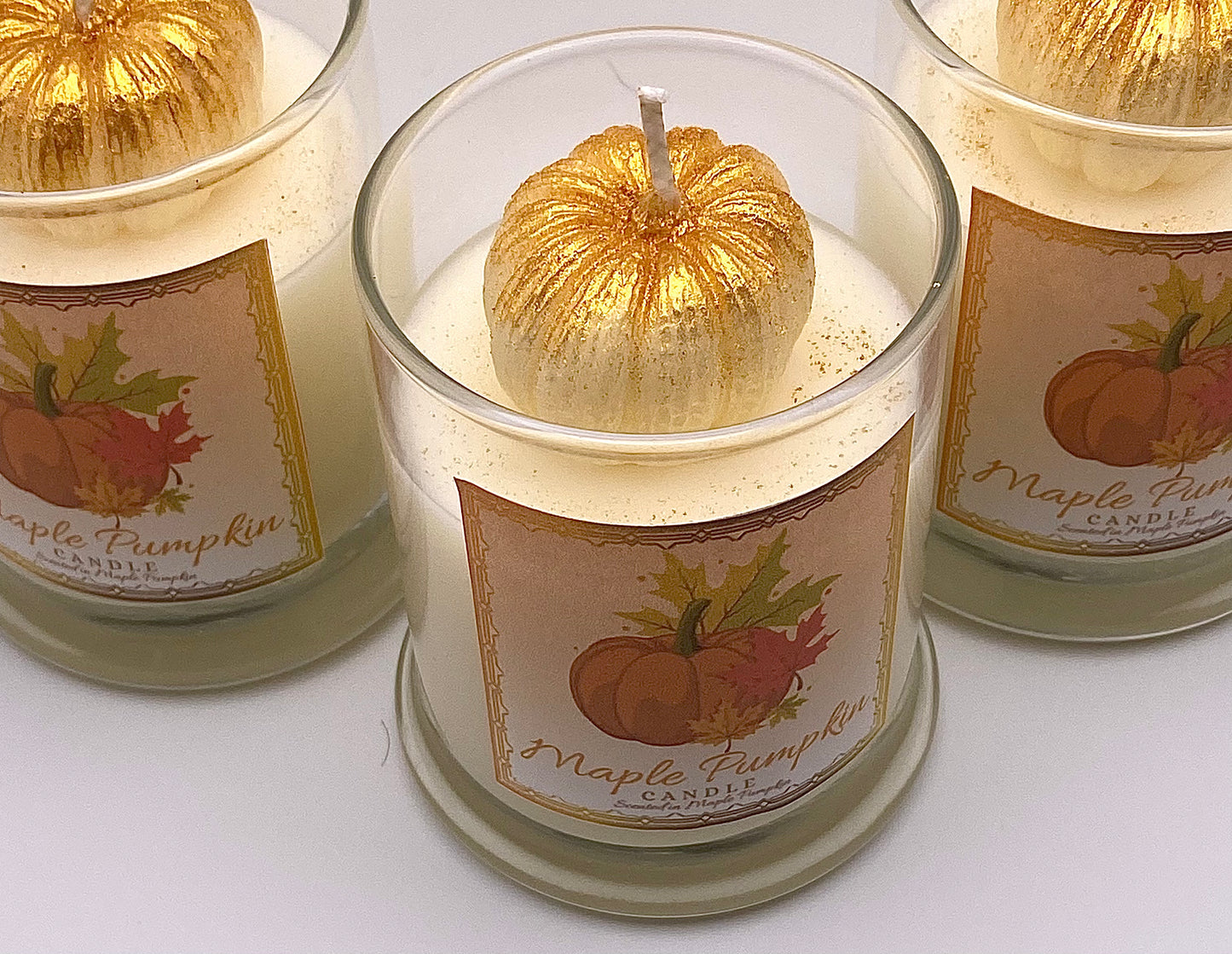 Maple Pumpkin Candles