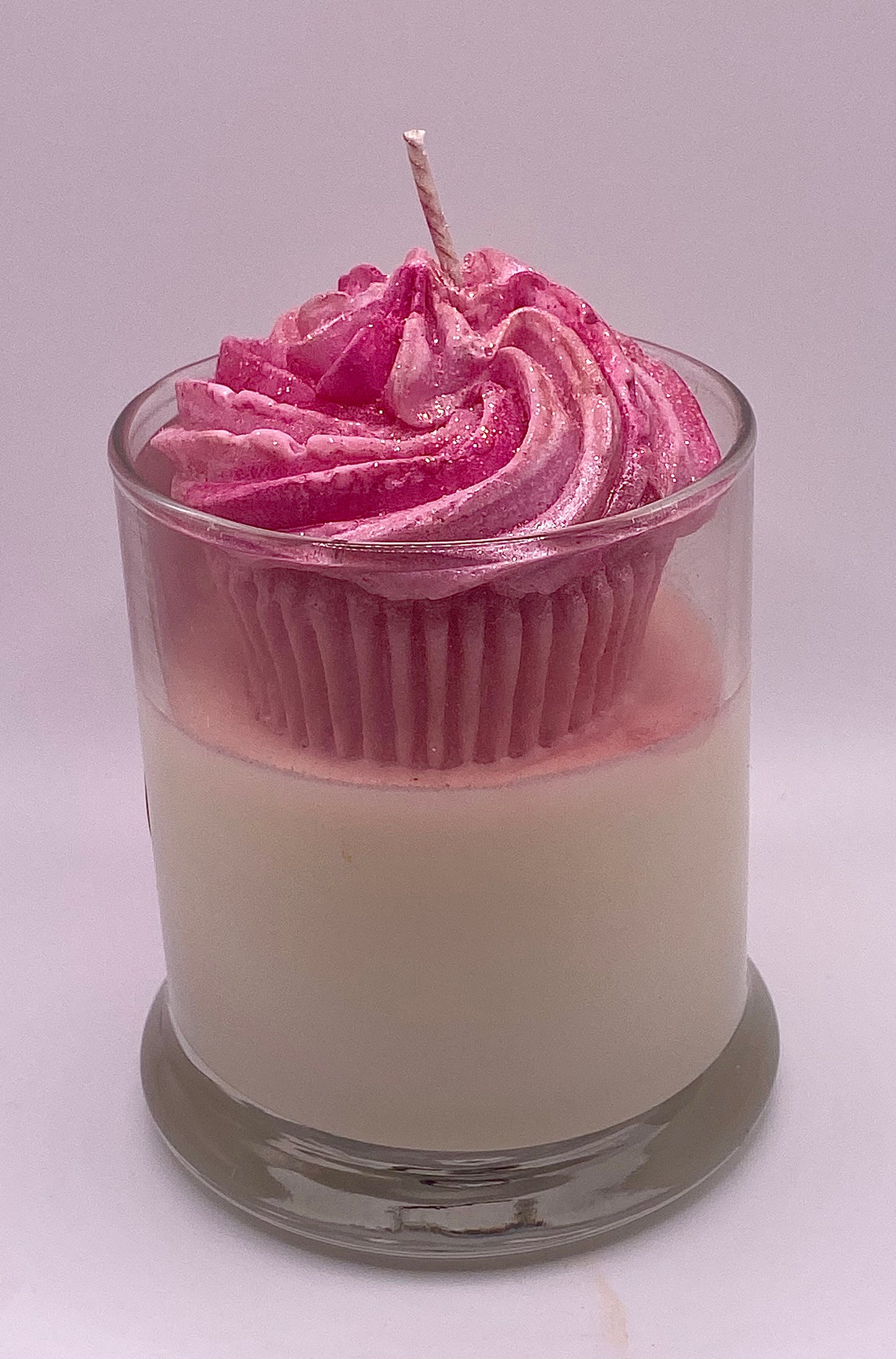 Strawberry Cupcake Candle