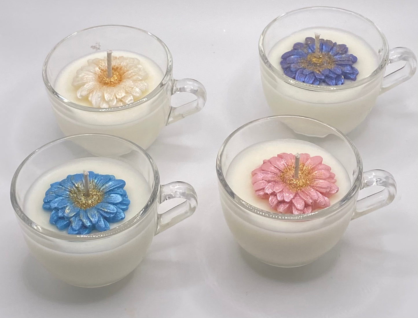 Mini Daisy Candles