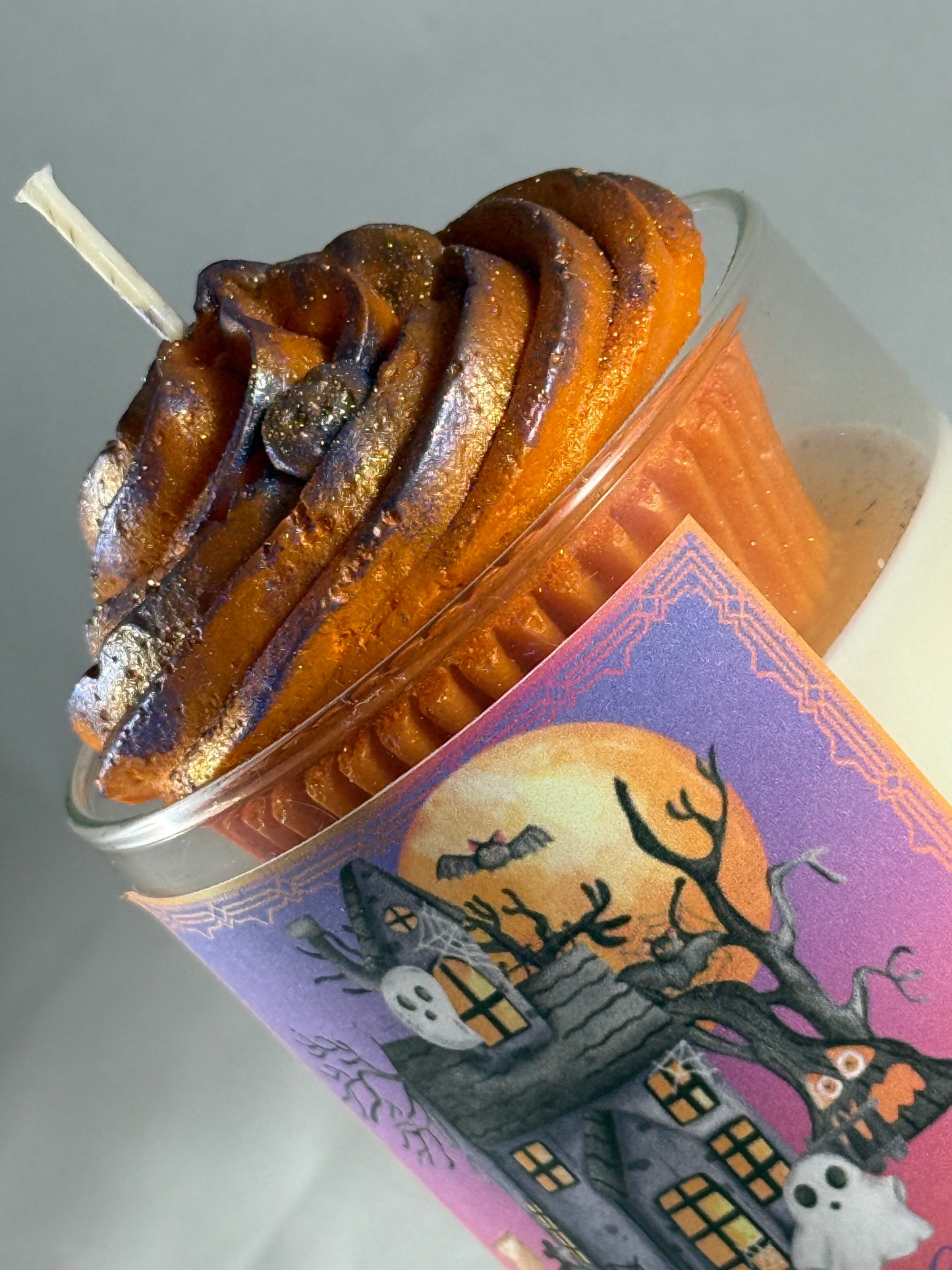 Orange Goblin Cupcake Candles