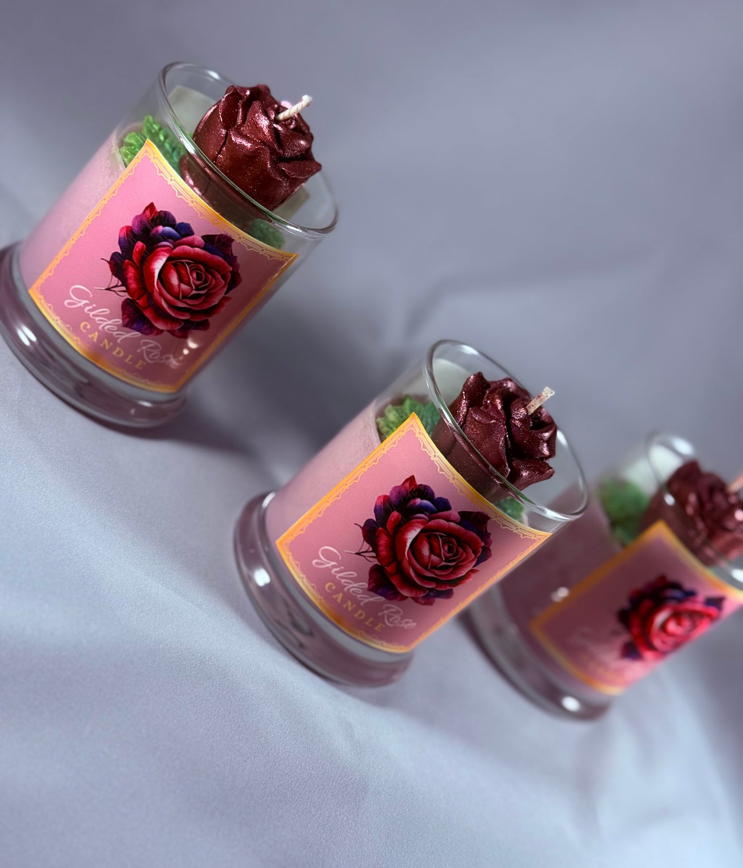 Gilded Rose Candle