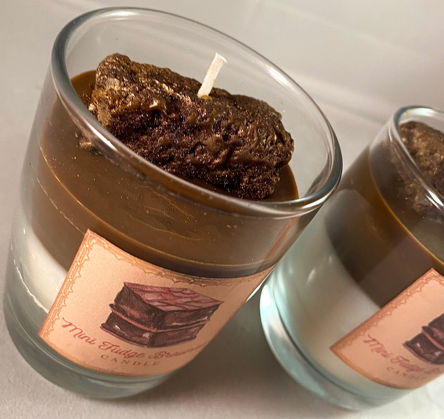 Mini Fudge Brownie Candle