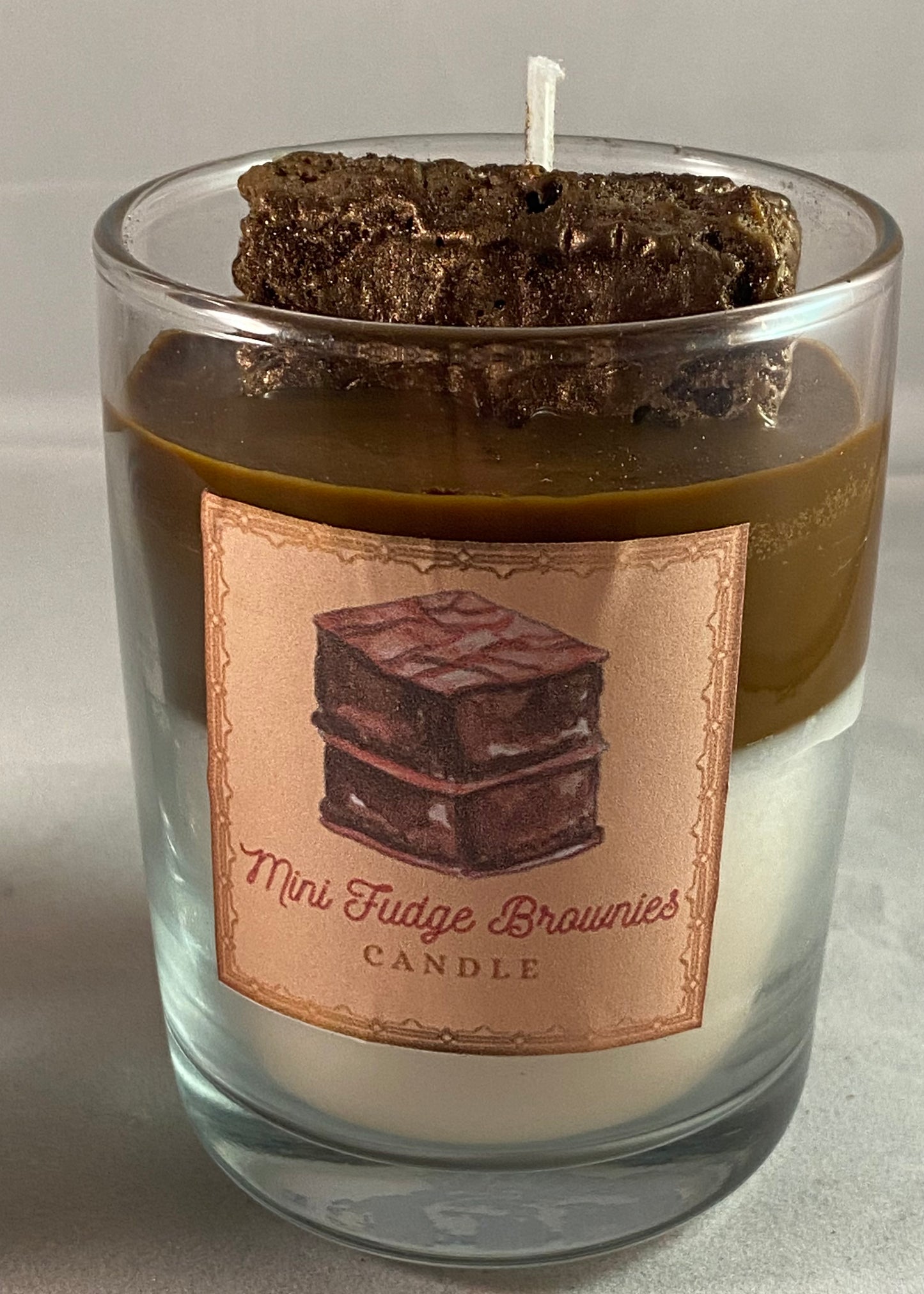 Mini Fudge Brownie Candle