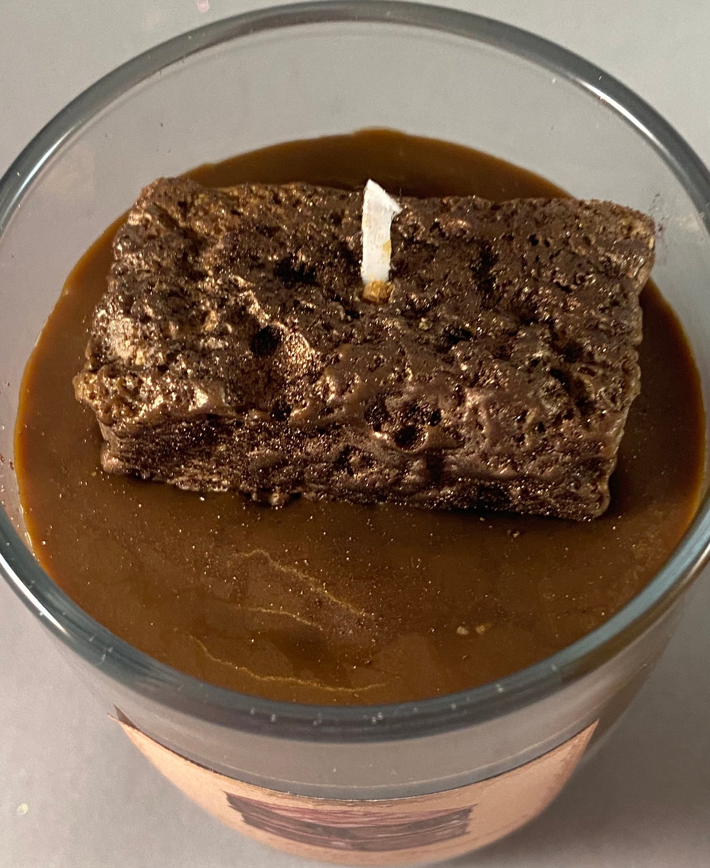 Mini Fudge Brownie Candle