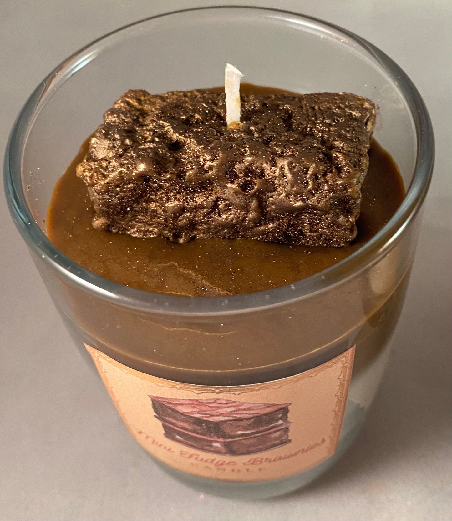 Mini Fudge Brownie Candle