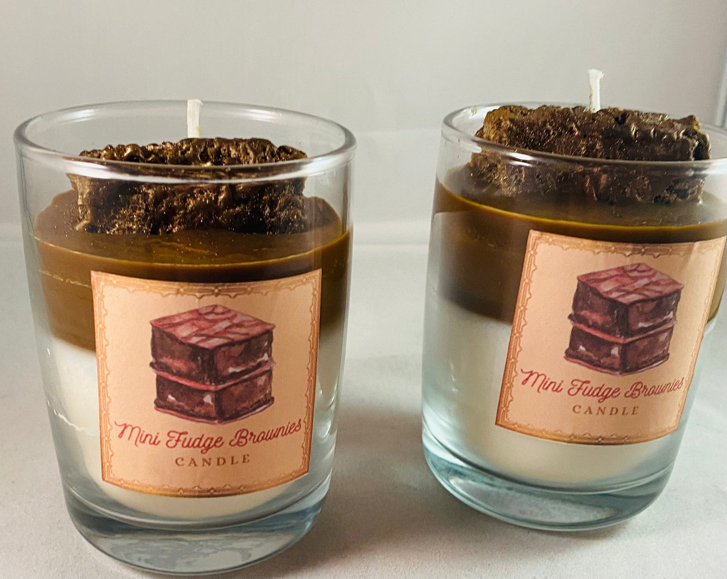 Mini Fudge Brownie Candle