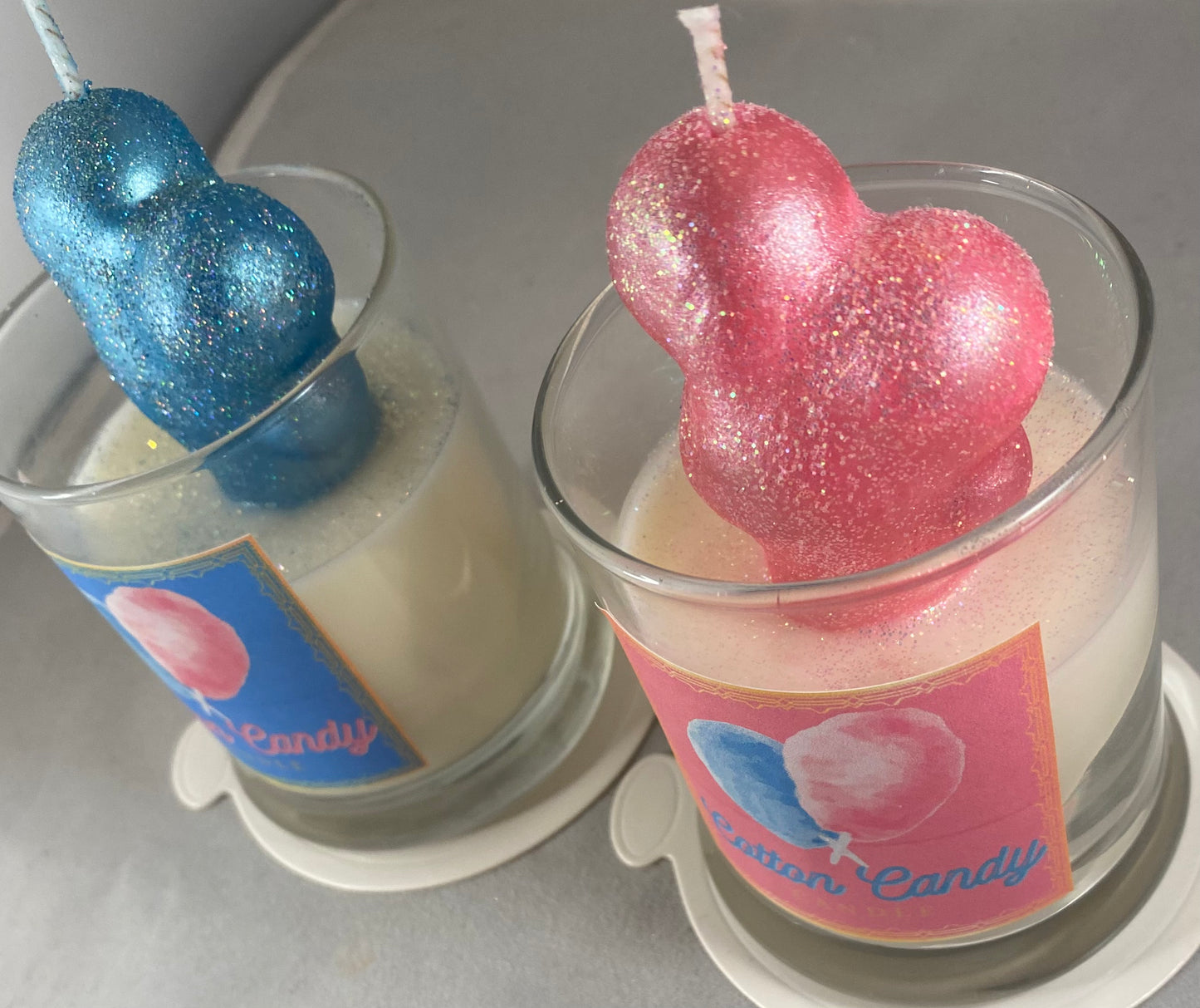 Cotton Candy Candles