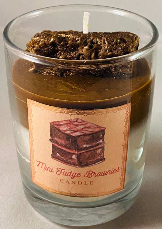 Mini Fudge Brownie Candle