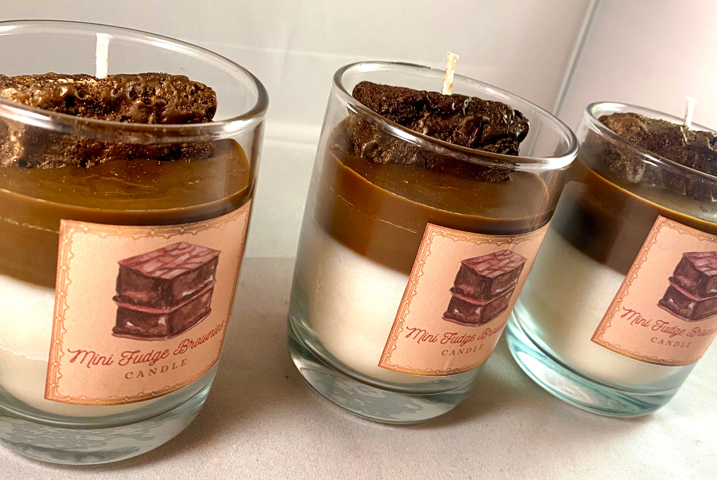 Mini Fudge Brownie Candle