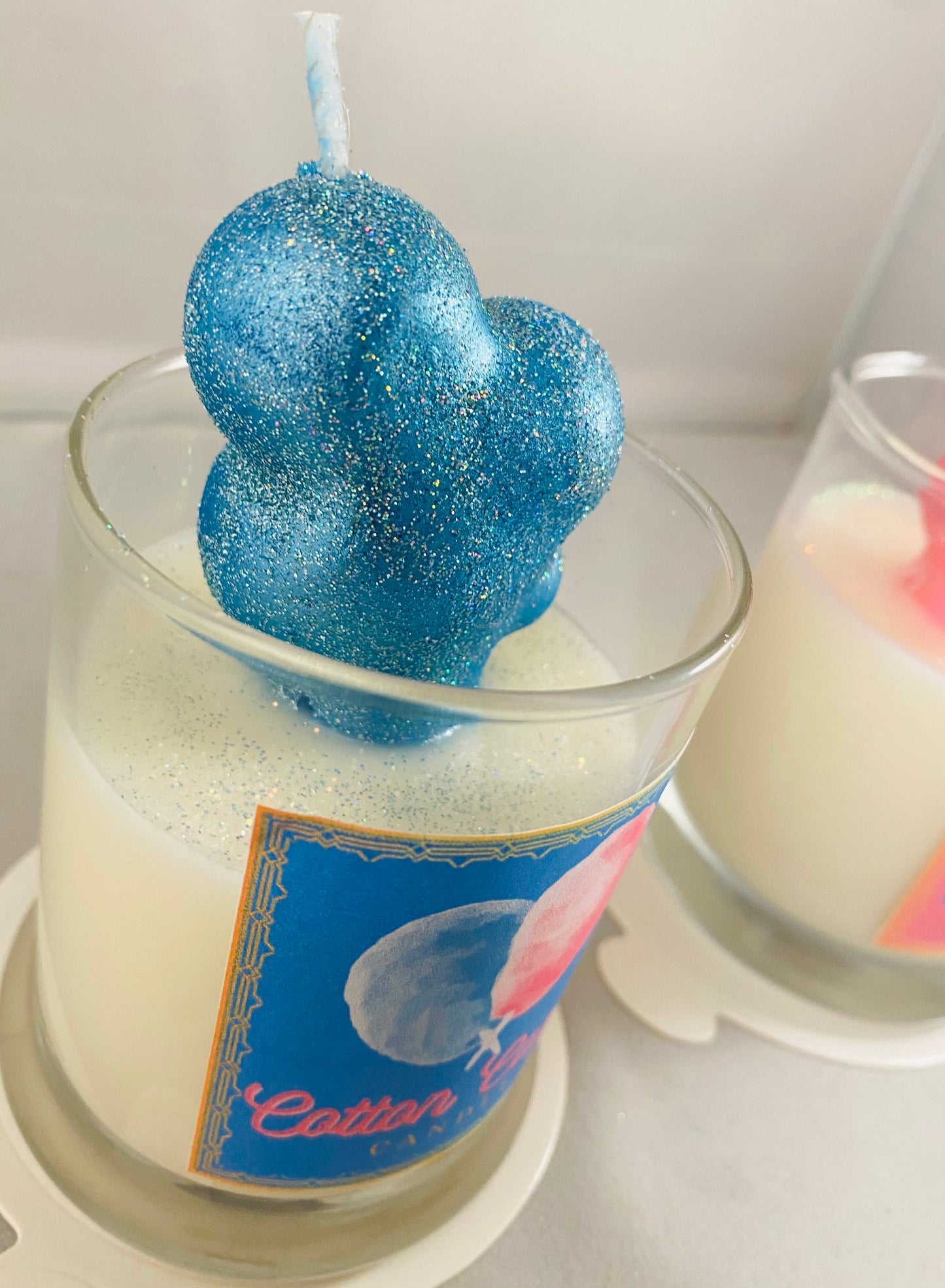 Cotton Candy Candles