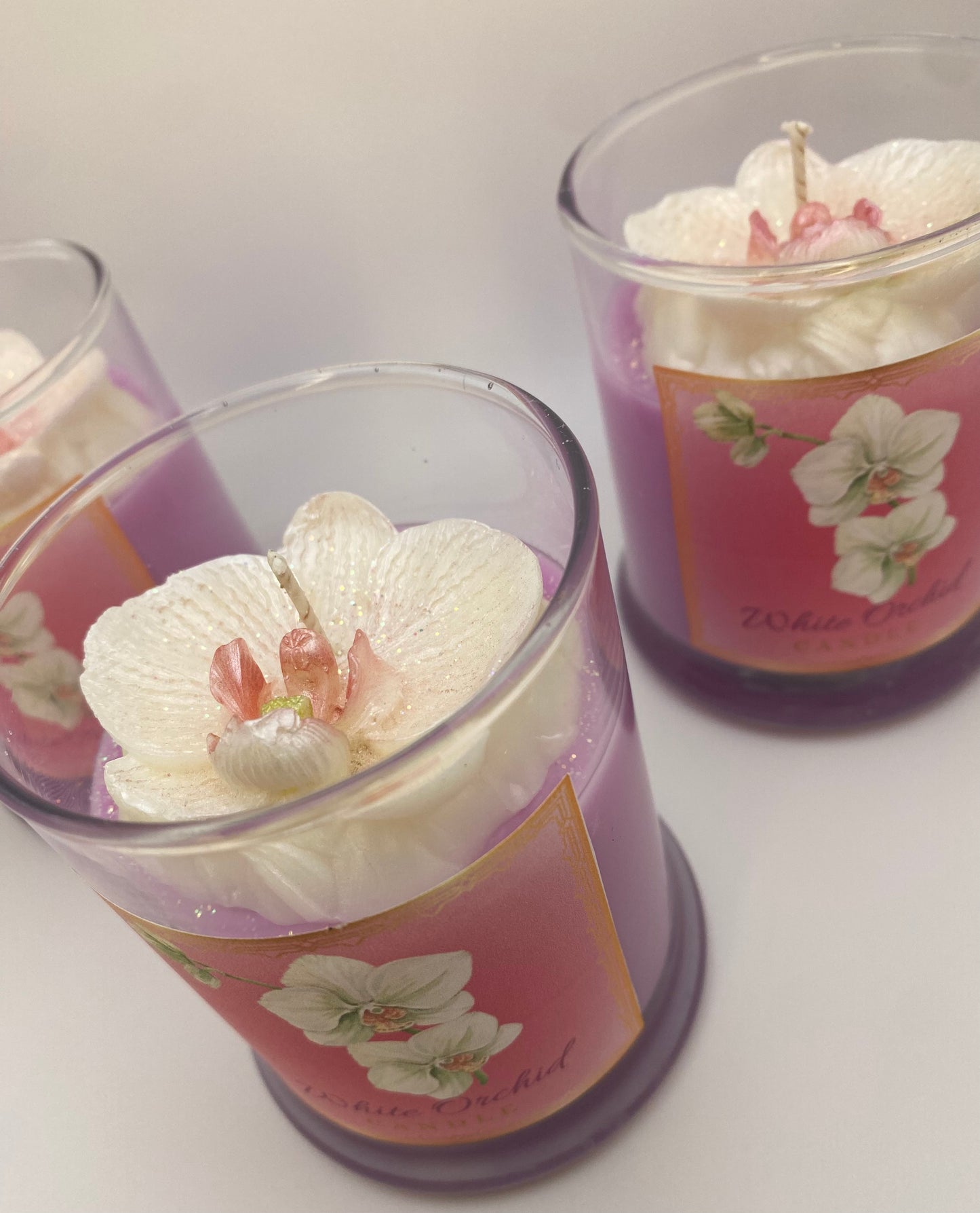 White Orchid Candle