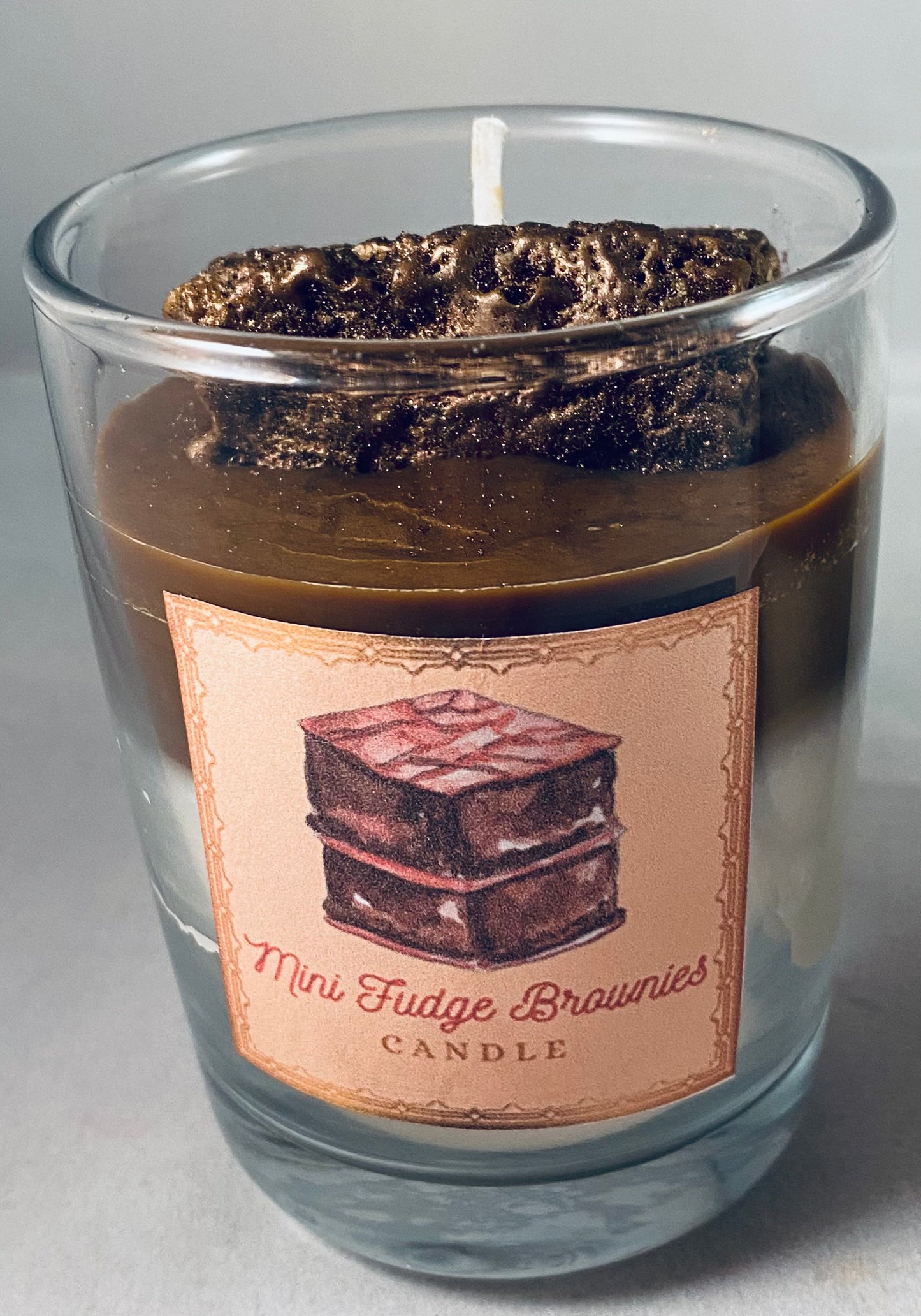 Mini Fudge Brownie Candle