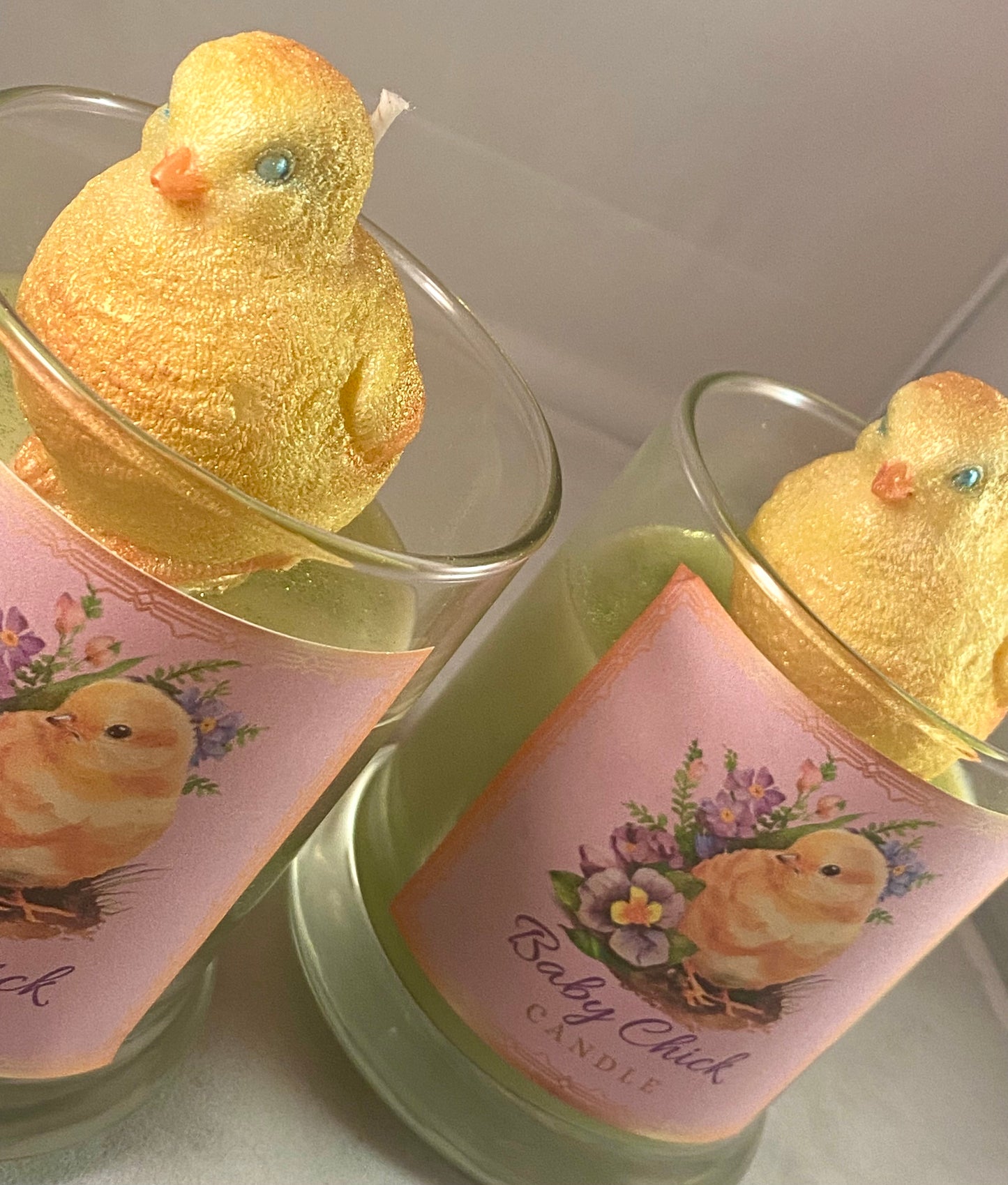 Baby Chick Candles Type 1