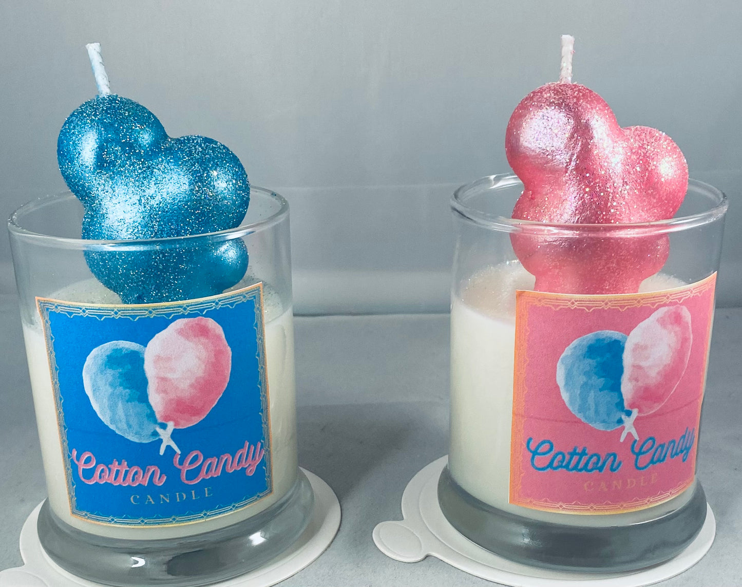 Cotton Candy Candles