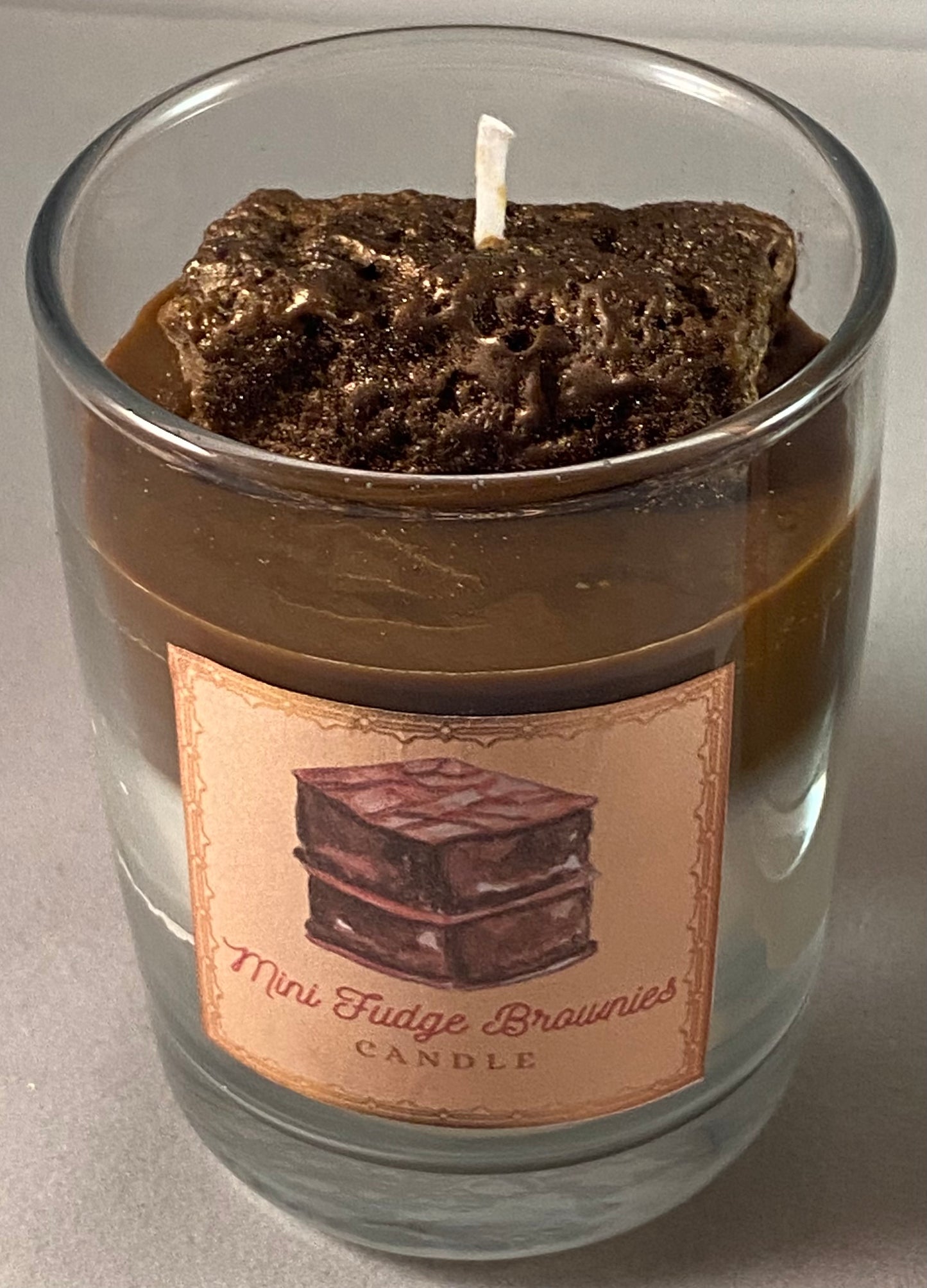 Mini Fudge Brownie Candle