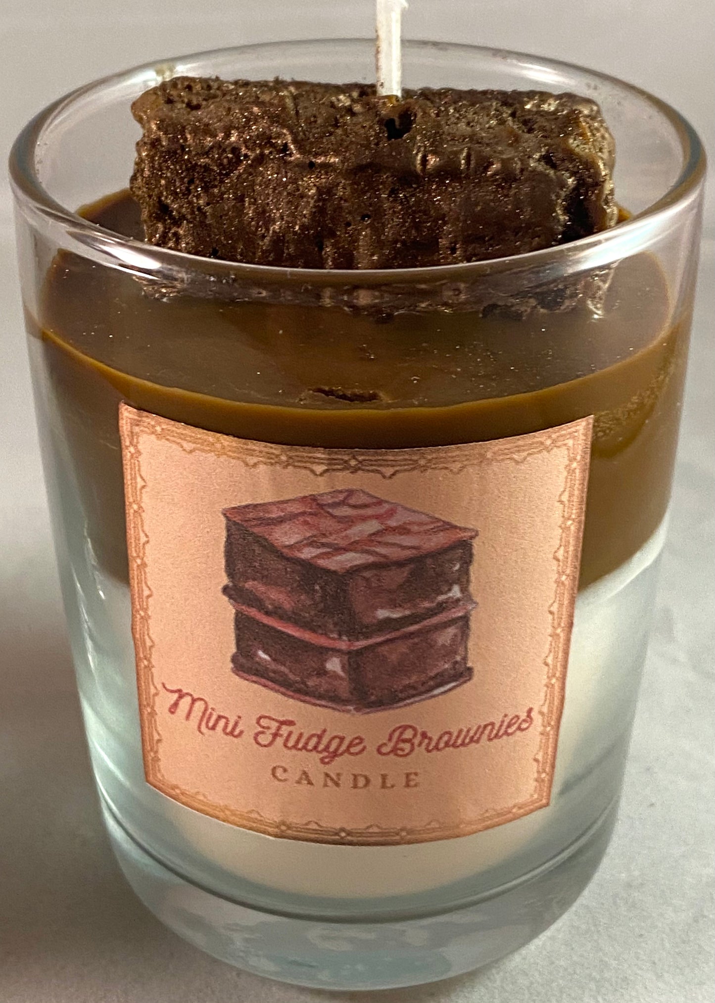 Mini Fudge Brownie Candle