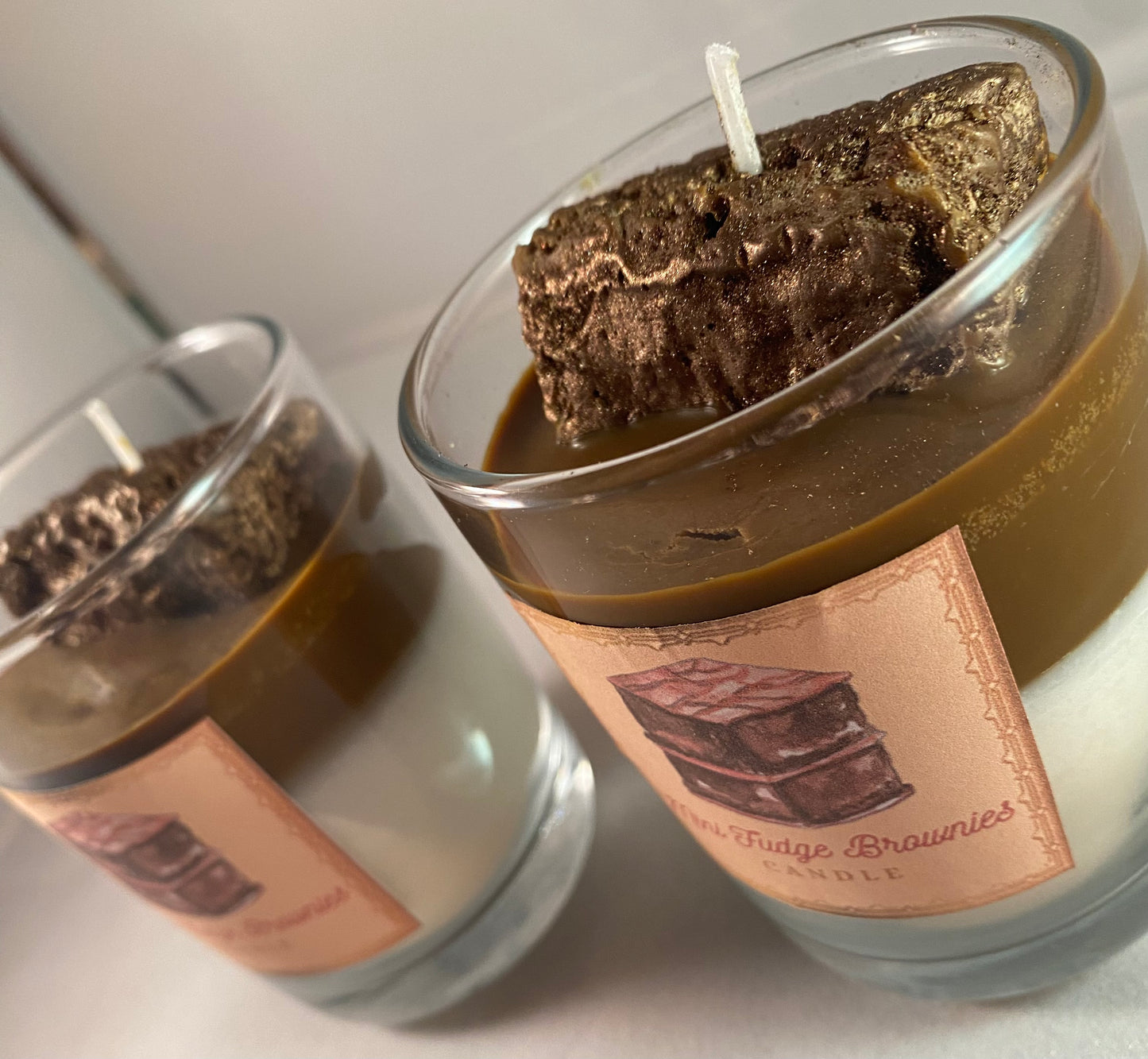 Mini Fudge Brownie Candle