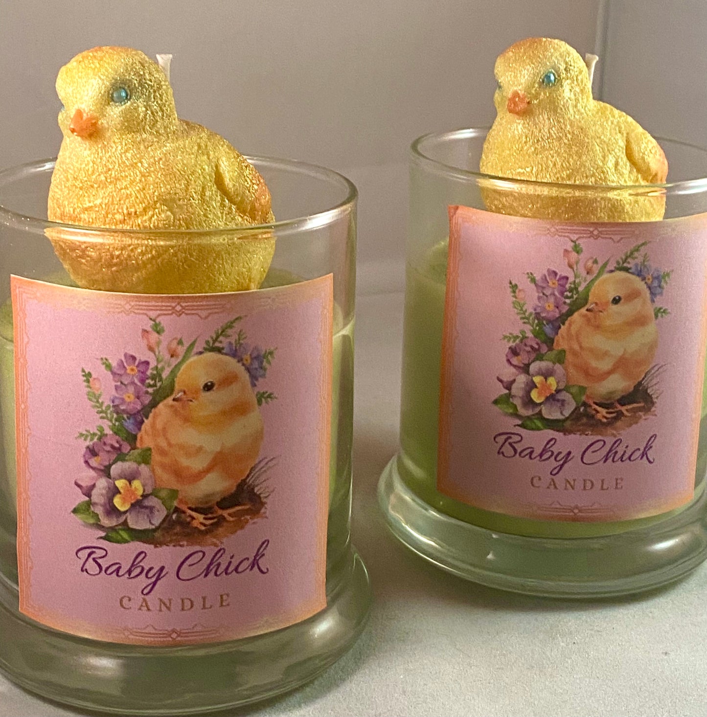 Baby Chick Candles Type 1