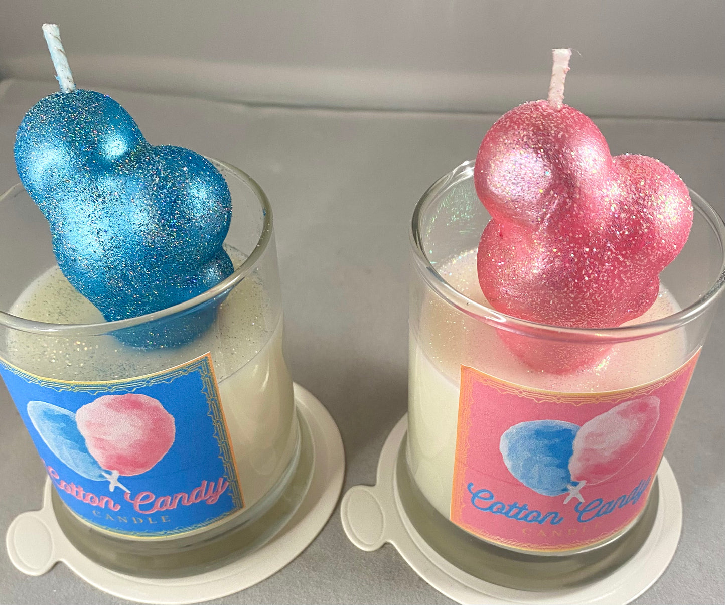 Cotton Candy Candles