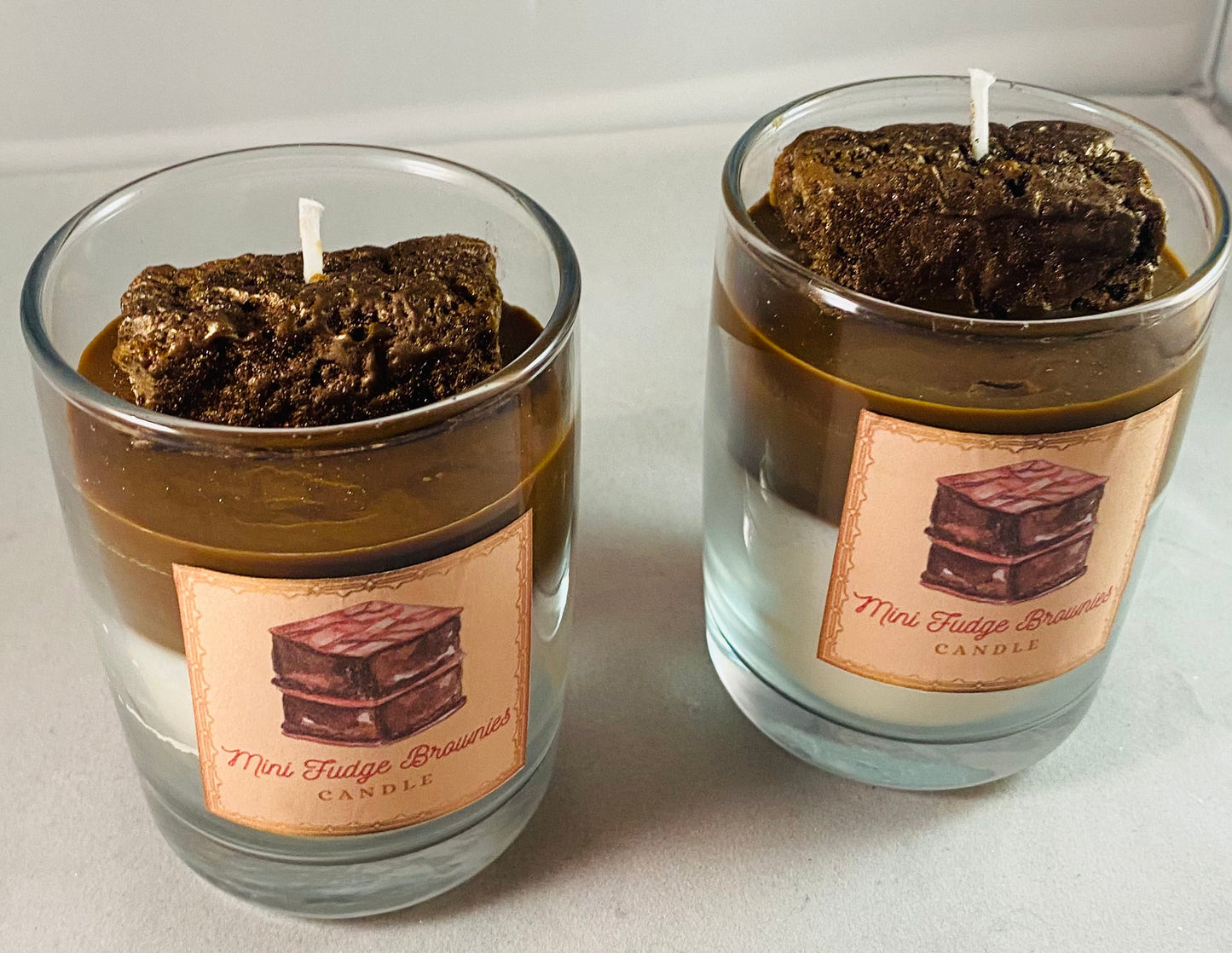 Mini Fudge Brownie Candle