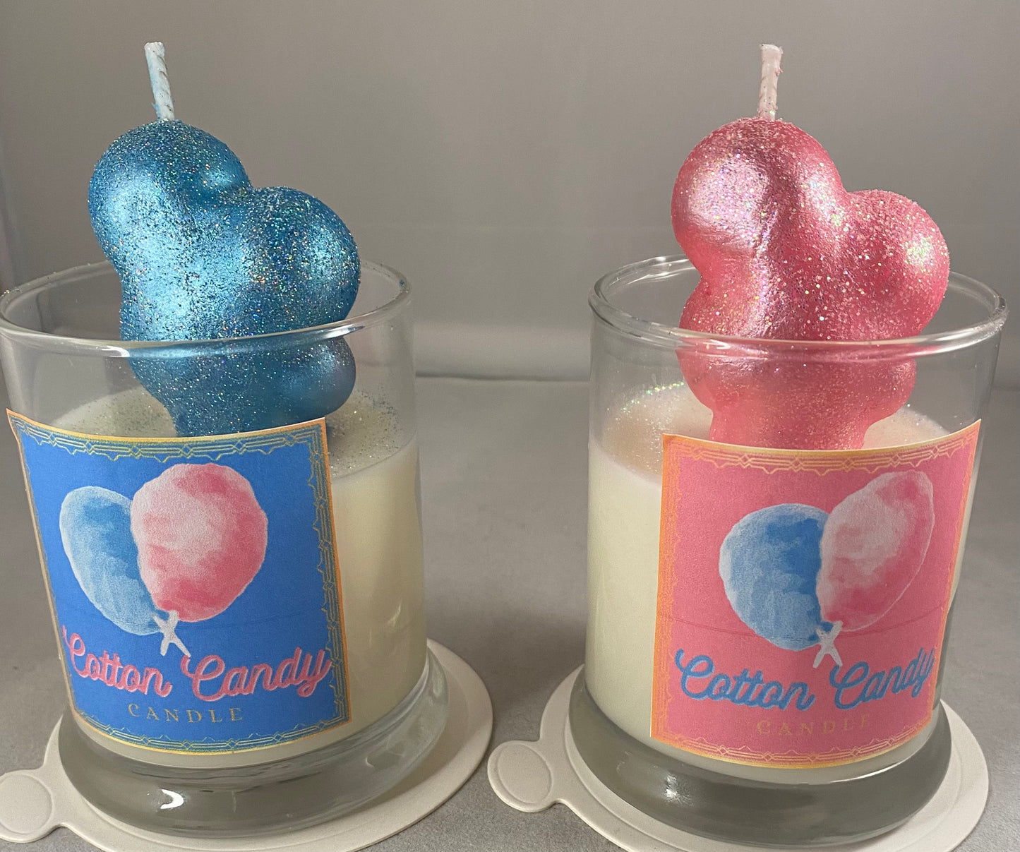 Cotton Candy Candles