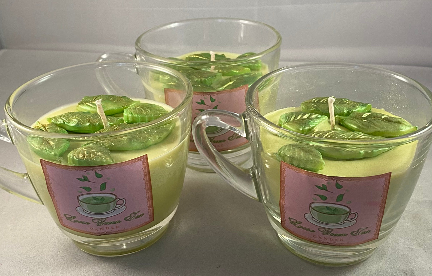 Loose Green Tea Candle