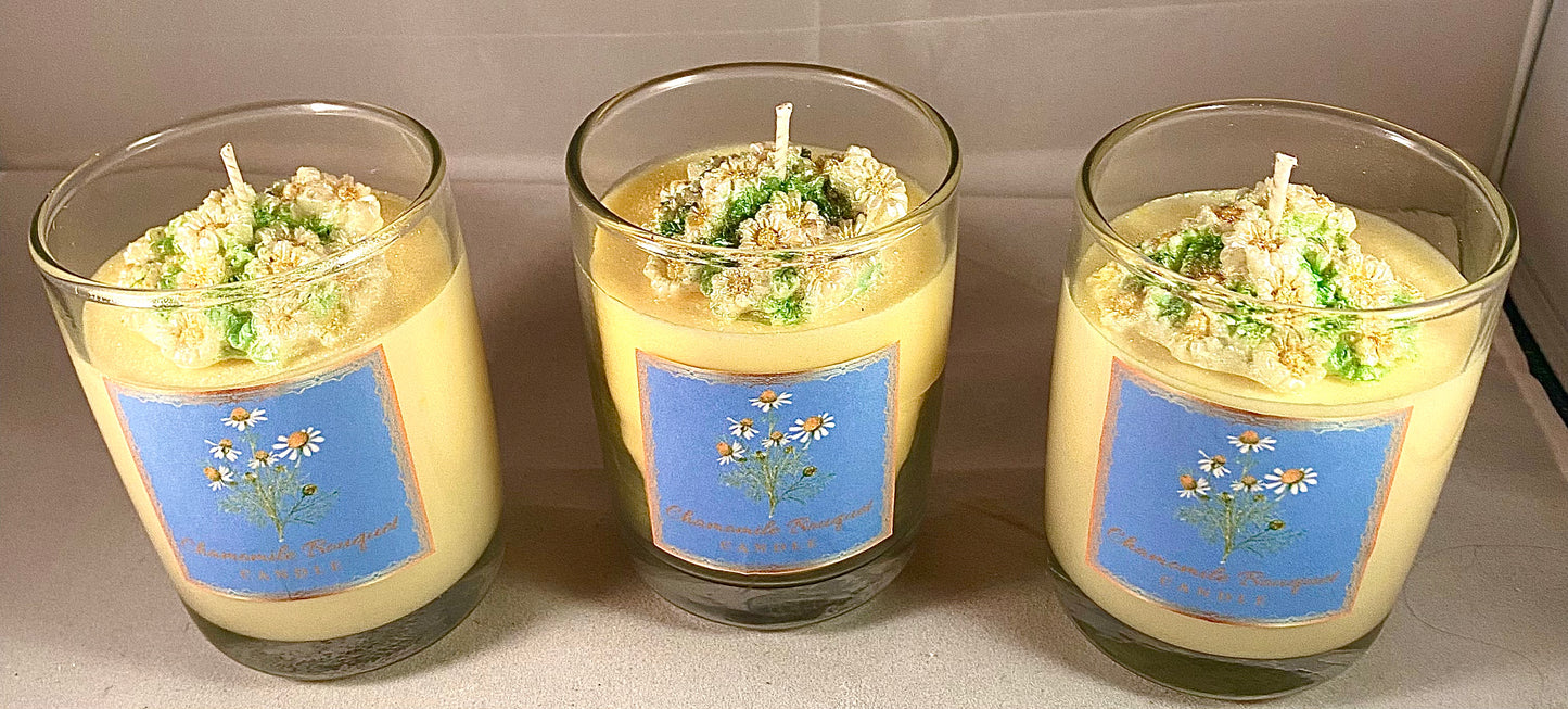 Chamomile Bouquet Candle