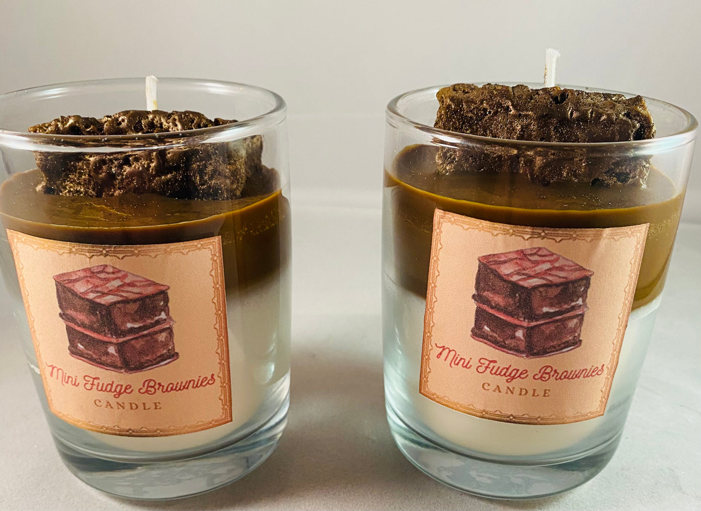 Mini Fudge Brownie Candle