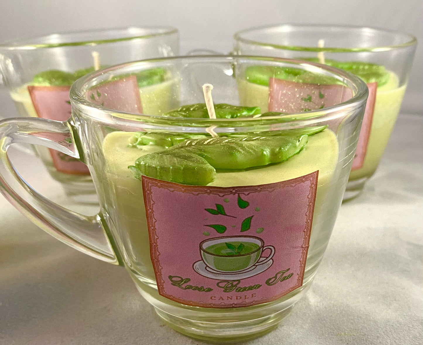 Loose Green Tea Candle