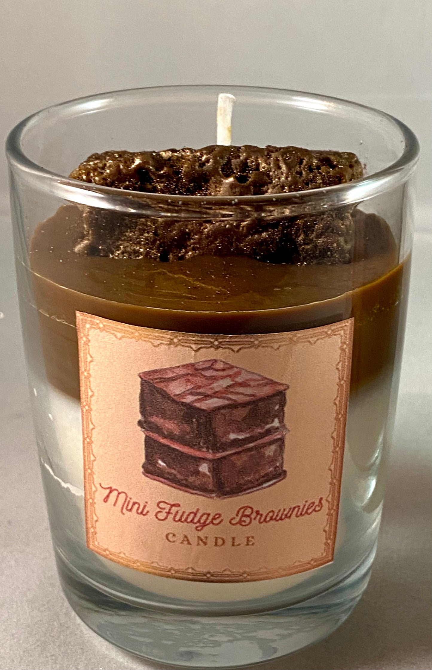 Mini Fudge Brownie Candle